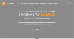 Desktop Screenshot of domyzpaczki.pl